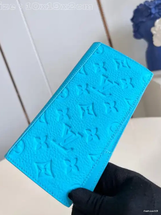 VUITTON WALLET-10*19*2cm BRAZZA LOUIS 0417